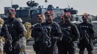 قوات الامن السعودية تشارك بفعالية في تمرين «أمن الخليج العربي 1»
