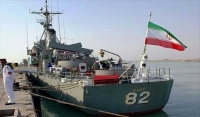 مدمرة وفرقاطة لوجستية إيرانية تنتشر في خليج عدن
