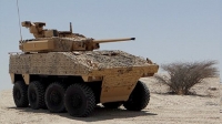 قطر تختبر الية قتال المشاة المدرعة المزودة بمدفع 40 ملم من نكستر