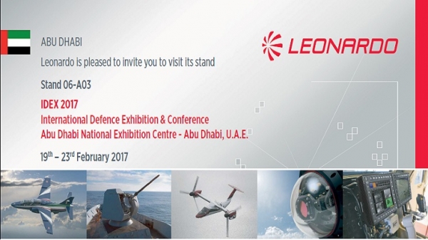 Leonardo exhibits at IDEX and NAVDEX, promoting a wide range of security, aerospace, and cyber solutions
