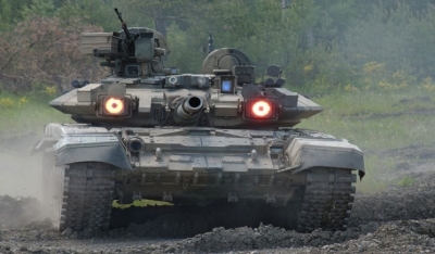 الانظمة الدفاعية النشطة والسلبية للدبابة ت 90 الروسية