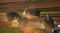 الفوج الخامس والسبعون الامريكي ينتشر في منبج وتبادل ادوار مع قوات سوريا الديمقراطية