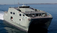 البحرية السلطانية العمانية تحتفل باستلام سفينة الإسناد العسكري “المبشر” أولى ثمار مشروع “بحر عمان&quot;