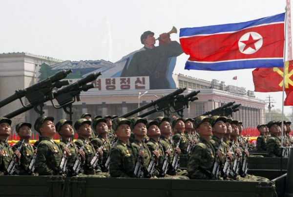 الجيش الكوري الشمالي رابع أكبر جيش في العالم من حيث عدد الجنود،