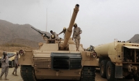 التحالف العسكري بقيادة السعودية يرسل 370 عربة عسكرية و1000 جندي إلى اليمن