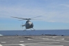 مروحية &quot;MQ-8C فاير سكوت&quot; تنطلق في رحلتها الأولى من سفينة قتال ساحلية