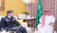 ولي العهد السعودي يبحث مع قائد القيادة المركزية الأمريكية سبل تعزيز العلاقات الأمنية